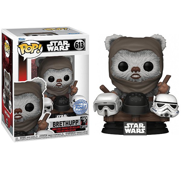 Funko Pop! Television Star Wars Brethupp 613 Exclusivo