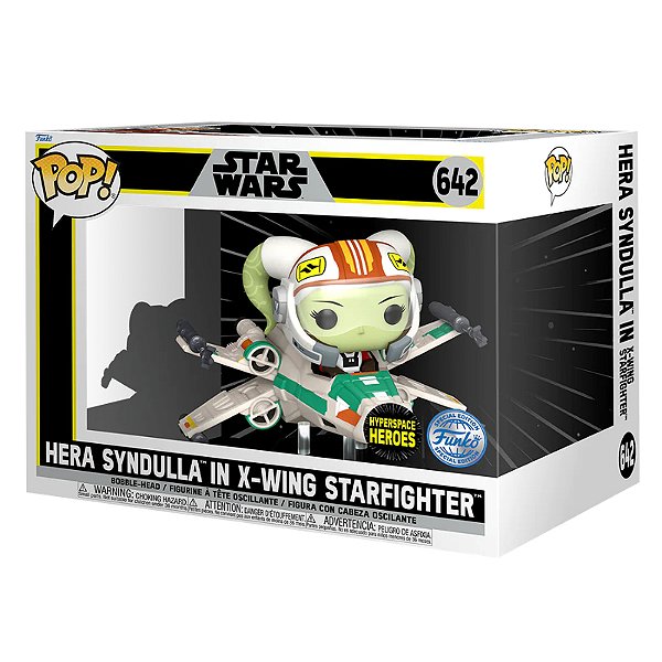 Funko Pop! Television Star Wars Hera Syndulla in X-Wing Starfighter 642 Exclusivo