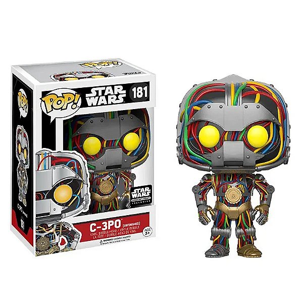 Funko Pop! Television Star Wars C-3PO 181 Exclusivo