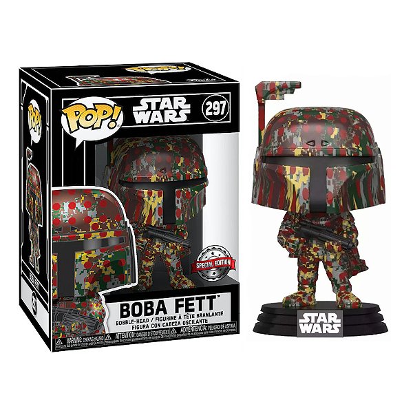 Funko Pop! Art Series Television Star Wars Boba Fett 297 Exclusivo