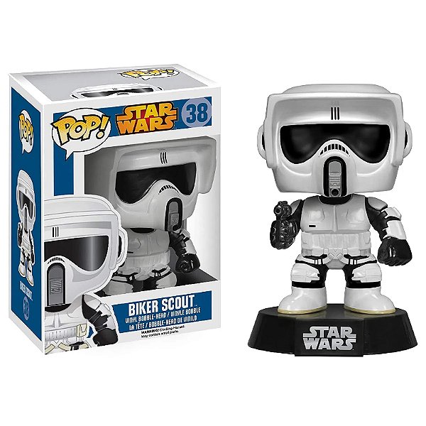 Funko Pop! Television Star Wars Biker Scout 38