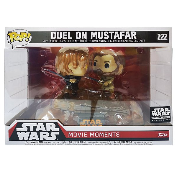 Funko Pop! Moments Star Wars Duel On Mustafar 222 Exclusivo Funko Pop! Moments Star Wars Duel On Mustafar 222 Exclusivo