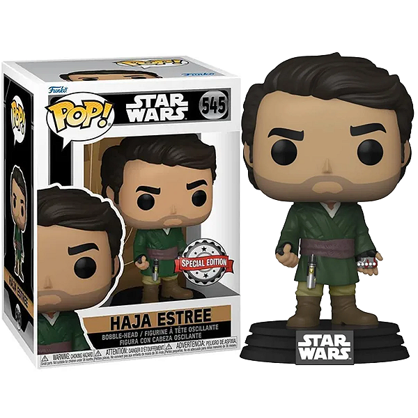 Funko Pop! Television Star Wars Haja Estree 545 Exclusivo