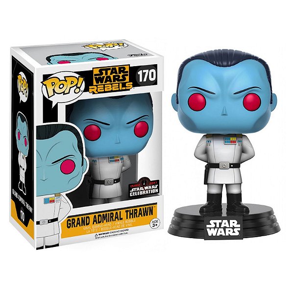 Funko Pop! Television Star Wars Rebels Grand Admiral Thrawn 170 Exclusivo