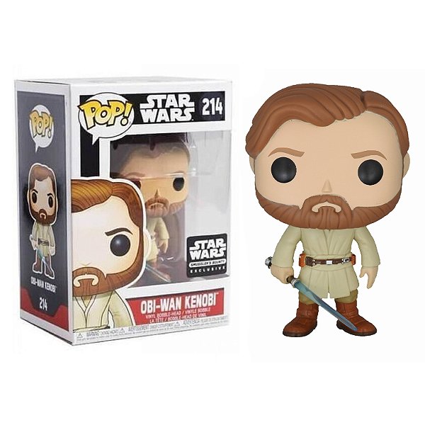 Funko Pop! Television Star Wars Obi-Wan Kenobi 214 Exclusivo