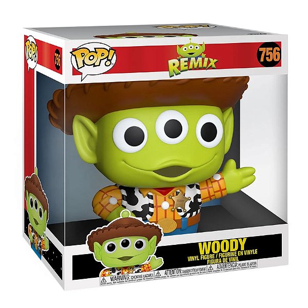 Funko Pop! Disney Toy Story Remix Woody 756