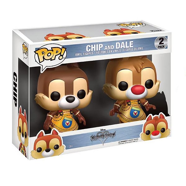 Funko Pop! Games King Hearts Chip And Dale 2 Pack