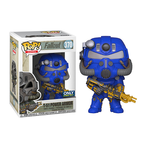 Funko Pop! Games Fallout T-51 Power Armor 370 Exclusivo