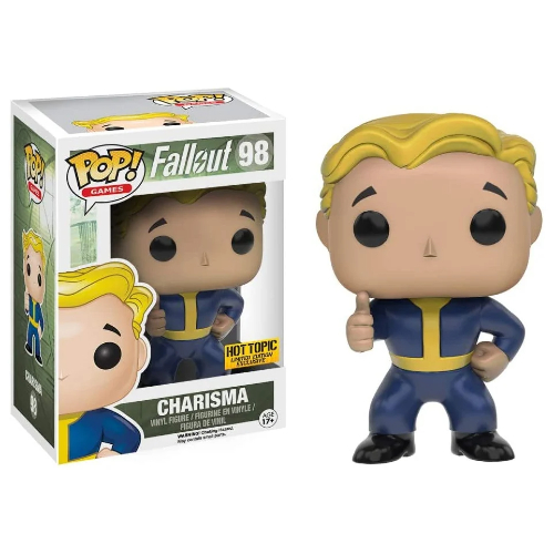 Funko Pop! Games Fallout Charisma 98 Exclusivo