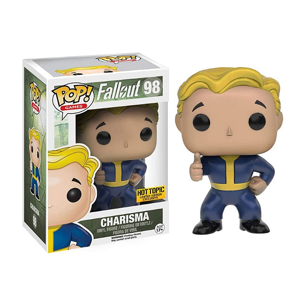 Funko Pop! Games Fallout Charisma 98 Exclusivo