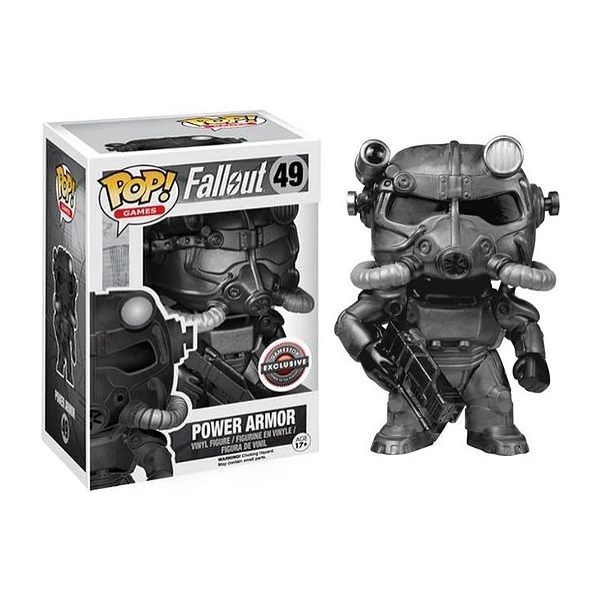 Funko Pop! Games Fallout Power Armor 49 Exclusivo