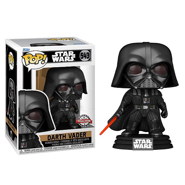Funko Pop! Television Star Wars Darth Vader 543 Exclusivo