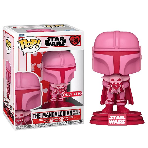 Funko Pop! Television Star Wars The Mandalorian with Grogu 498 Exclusivo
