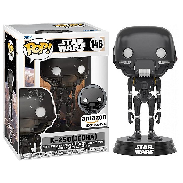 Funko Pop! Television Star Wars K-2SO (Jedha) 146 Exclusivo