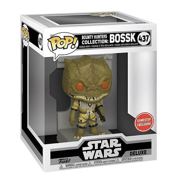 Funko Pop! Television Star Wars Bounty Hunters Collection Bossk 437 Exclusivo