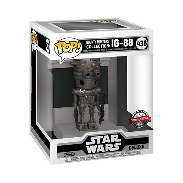 Funko Pop! Star Wars Bounty Hunters Collection IG-88 438 Funko Pop! Star Wars Bounty Hunters Collection IG-88 438