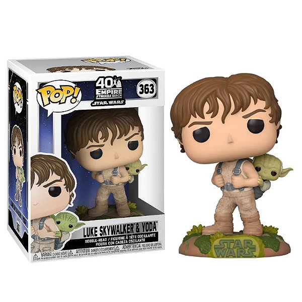 Funko Pop! Television Star Wars Luke Skywalker & Yoda 363