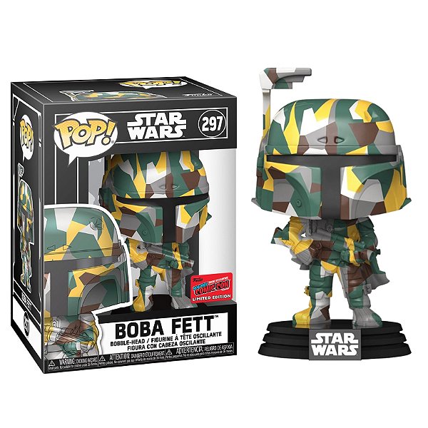 Funko Pop! Television Star Wars Boba Fett 297 Exclusivo