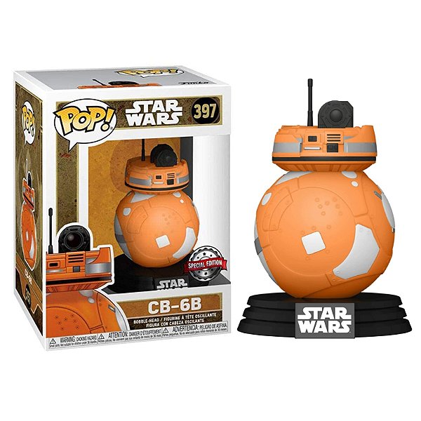 Funko Pop! Television Star Wars CB-6B 397 Exclusivo