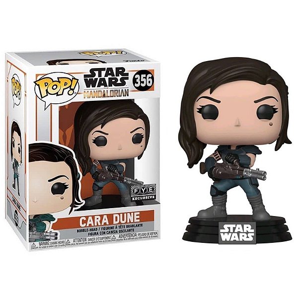 Funko Pop! Television Star Wars Mandalorian Cara Dune 356 Exclusivo