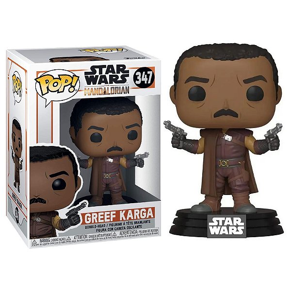 Funko Pop! Television Star Wars Mandalorian Greef Karga 347