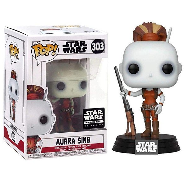 Funko Pop! Television Star Wars Aurra Sing 303 Exclusivo