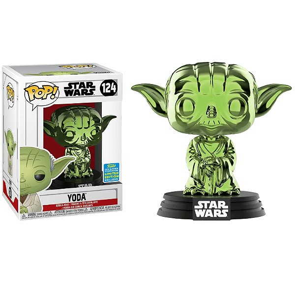 Funko Pop! Television Star Wars Yoda 124 Exclusivo