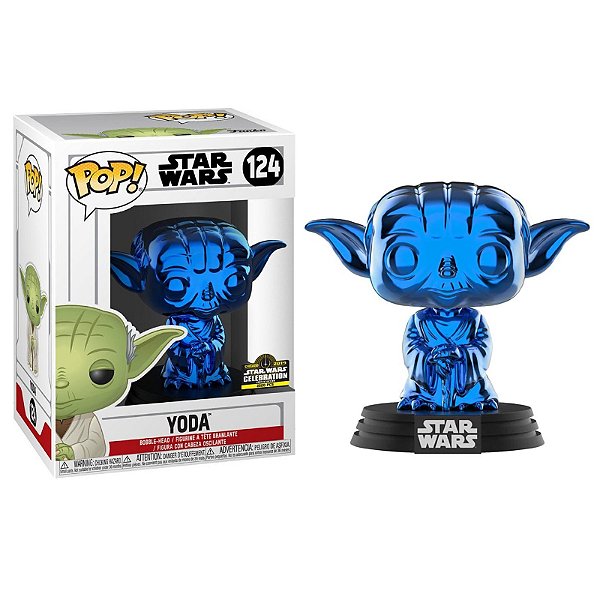 Funko Pop! Star Wars Yoda 124 Exclusivo Original Moça do Pop Funko