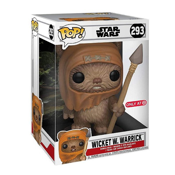 Funko Pop! Star Wars  Wicket W. Warrick 293 Exclusivo