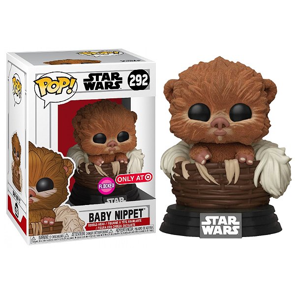 Funko Pop! Television Star Wars Baby Nippet 292 Exclusivo Flocked