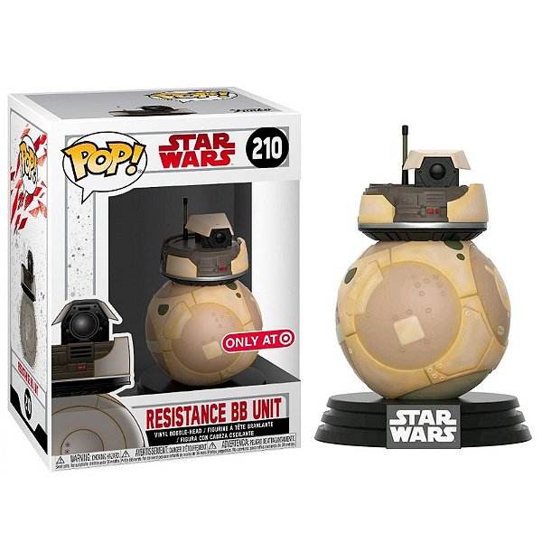 Funko Pop! Television Star Wars Resistance BB Unit 210 Exclusivo