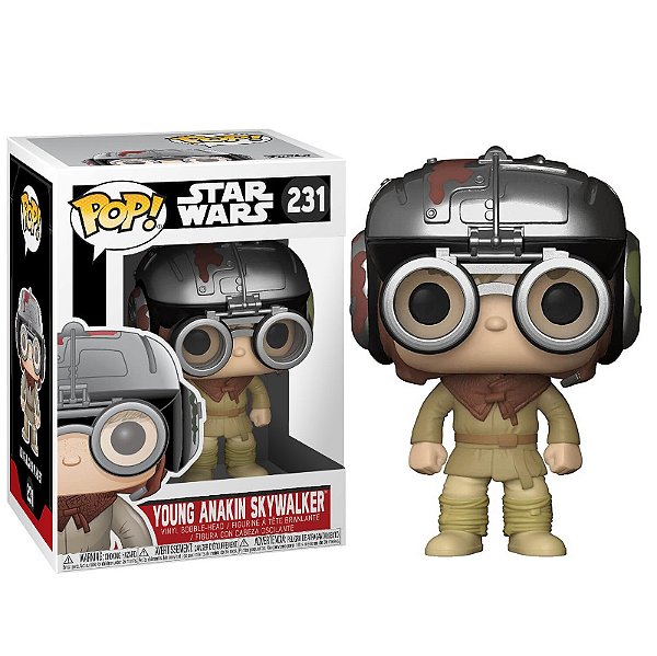 Funko Pop! Television Star Wars Young Anakin Skywalker 231 Exclusivo