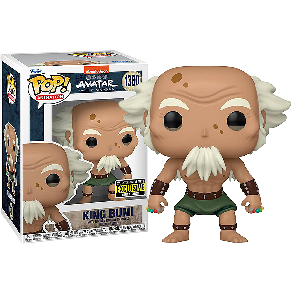 Funko Pop! Animation Avatar King Bumi 1380 Exclusivo