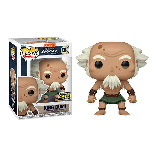Funko Pop! Animation Avatar King Bumi 1380 Exclusivo