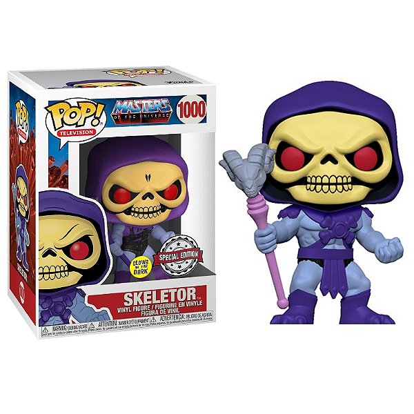 Funko Pop! Television Masters Of The Universe Skeletor 1000 Exclusivo Glow