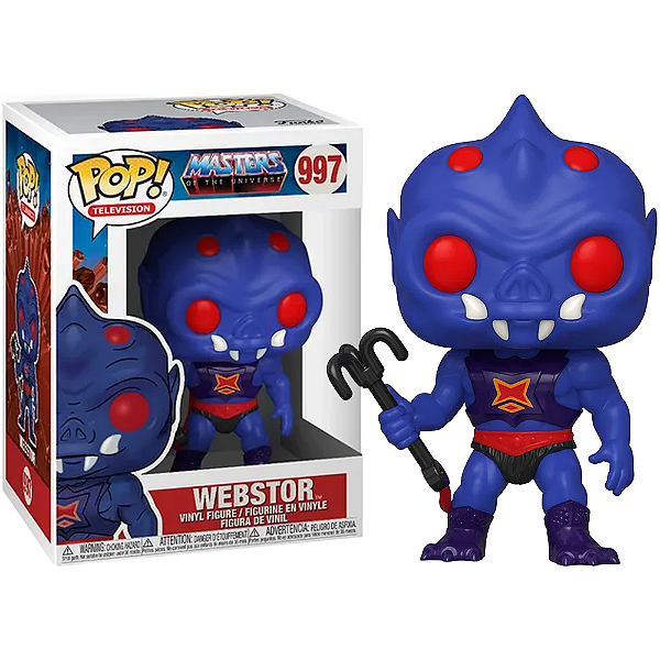 Funko Pop! Television Mestres Do Universo Webstor 997