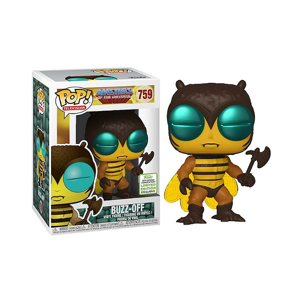Funko Pop! Television Mestres Do Universo Buzz Off 759 Exclusivo