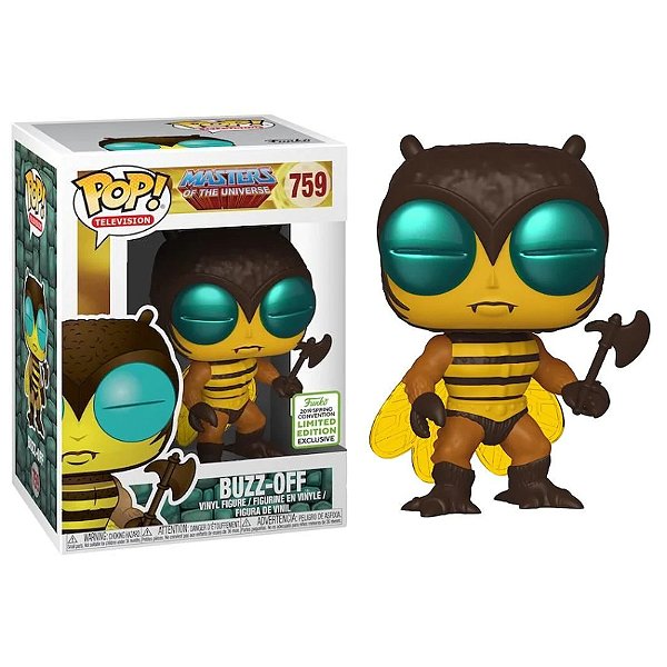 Funko Pop! Television Masters Of The Universe Buzz Off 759 Exclusivo