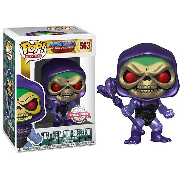 Funko Pop! Television Masters Of The Universe Battle Armor Skeletor 563 Exclusivo