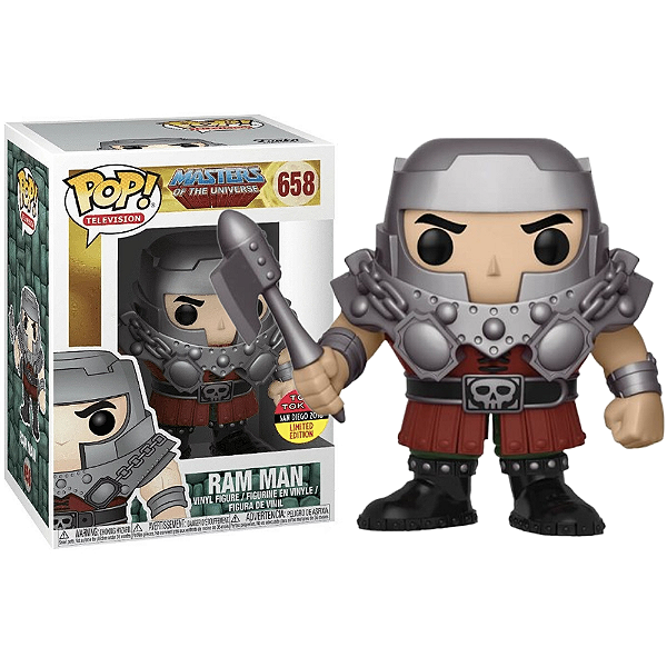 Funko Pop! Television Mestres Do Universo Ram Man 658 Exclusivo