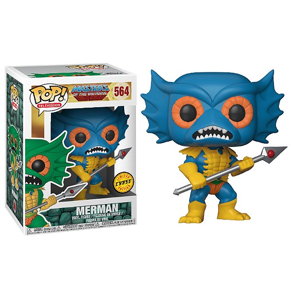 Funko Pop! Television Mestres Do Universo Merman 564 Exclusivo Chase