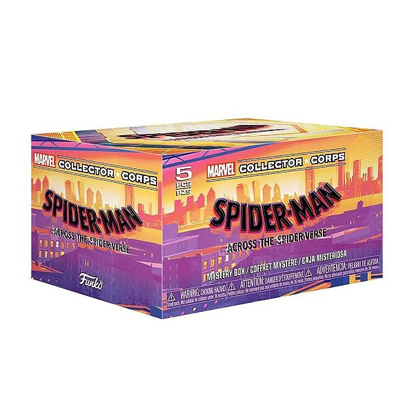 Funko Pop! Marvel Collector Corps Box Spider Man Across The Spider Verse Exclusivo