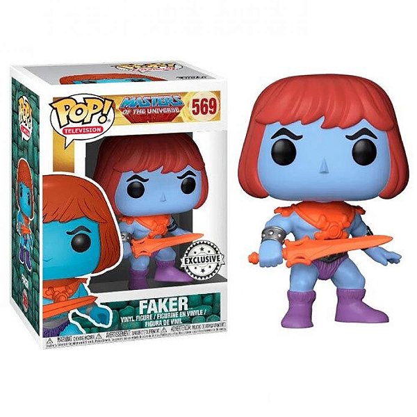 Funko Pop! Masters Of The Universe Faker 569 Exclusivo