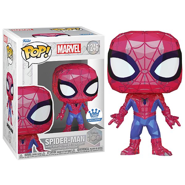 Funko Pop! Marvel Homem Aranha Spider Man 1246 Exclusivo Facet