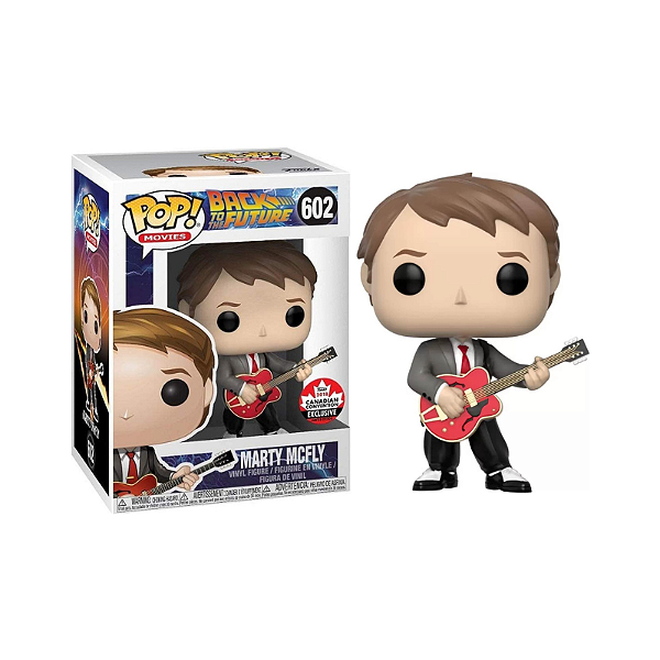 Funko Pop! Filme De Volta Para o Futuro Marty McFly 602 Exclusivo