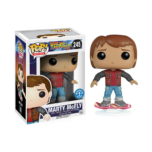 Funko Pop! Filme De Volta Para o Futuro Marty McFly 245 Exclusivo