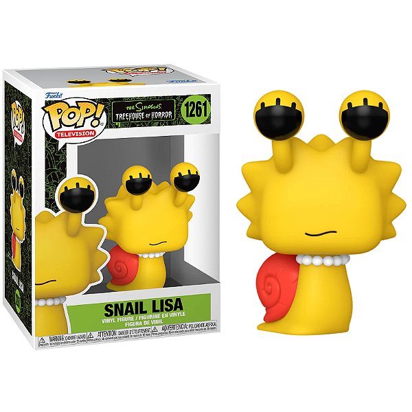 Funko Pop! Television The Simpsons Treehouse Of Horror Snail Lisa 1261