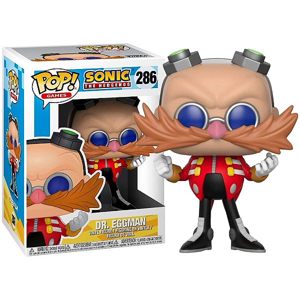 Funko Pop! Games Sonic The Hedgehog Dr. Eggman 286