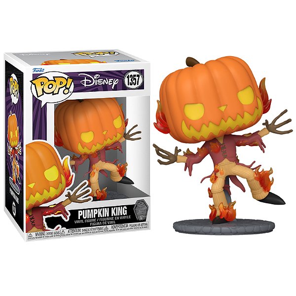 Funko Pop! Disney O Estranho Mundo de Jack Pumpkin King 1357