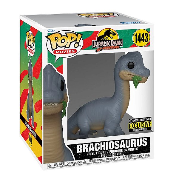 Funko Pop! Filme Jurassic Park Brachiosaurus 1443 Exclusivo